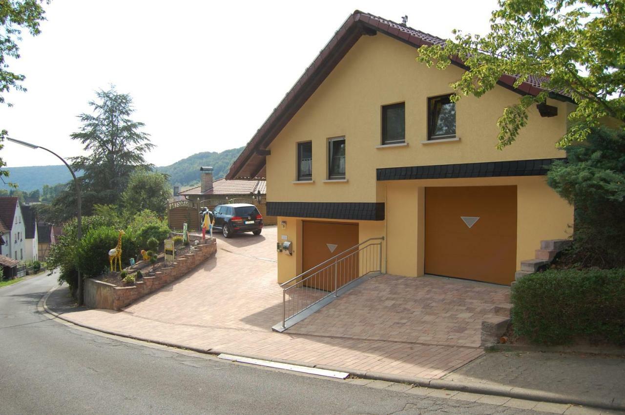 Ferienwohnung Grosso Gräfendorf Exteriör bild