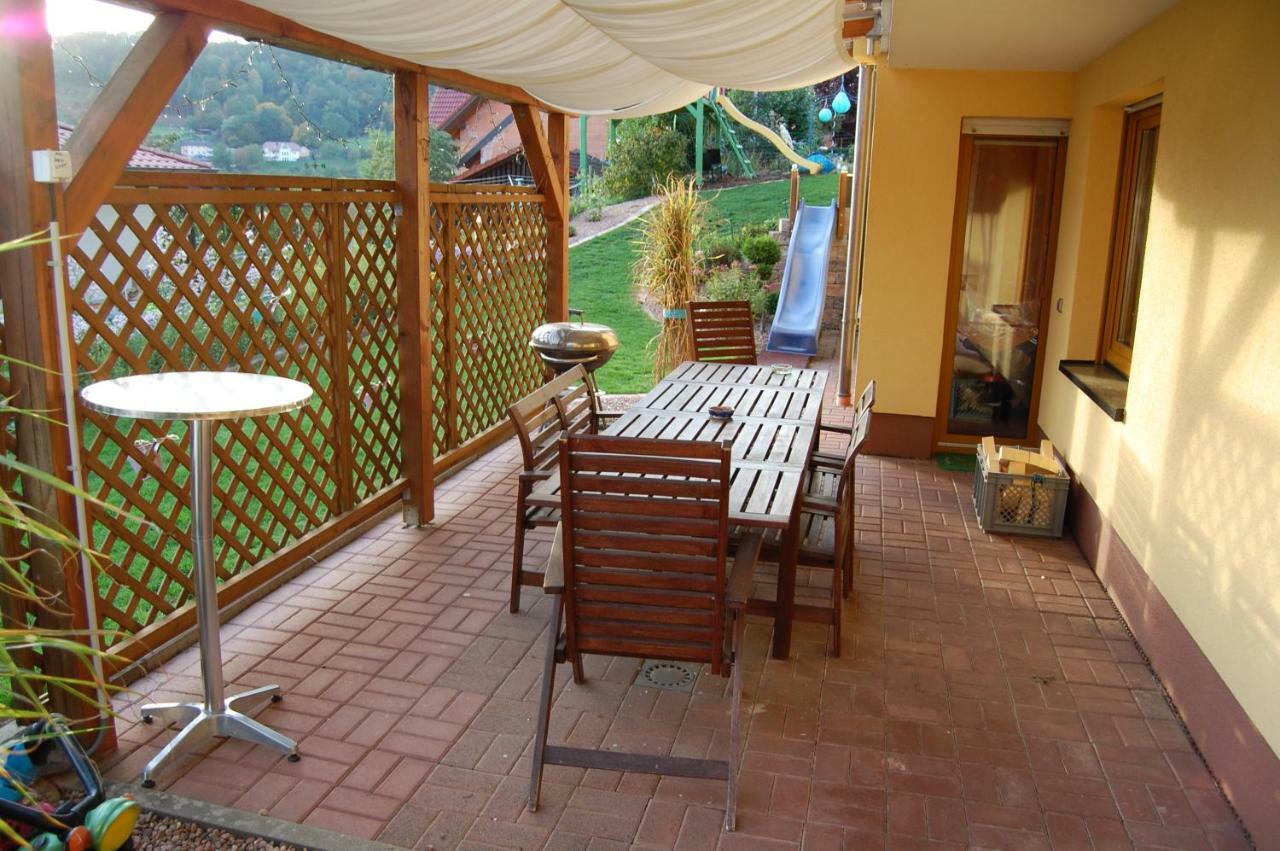 Ferienwohnung Grosso Gräfendorf Exteriör bild